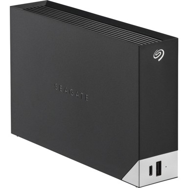 SEAGATE Tvrdi disk vanjski 8TB One Touch Desktop, USB-C, USB 3.0, hub, 3.5" crni